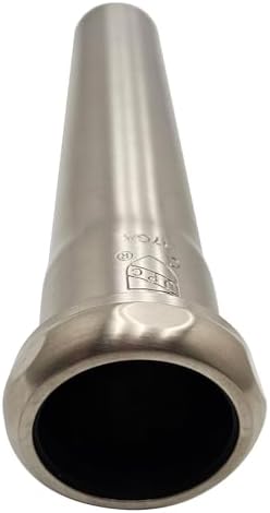 Westbrass D420-07 1-1/14" x 8" Kayma Eklem Uzatma Borusu, 1-Paket, Nikel