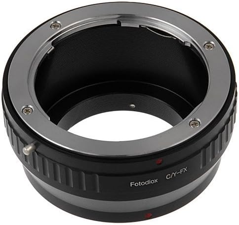 Alternative view of lens Mount Adapter, Contax/Yashica (CY) lens to X-Series Mirrorless such as X-Pro1, X-E1, X-M1