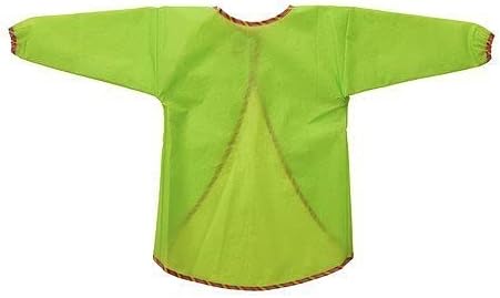 5054186091159 Mala Children's ceket, boya için, uzun kollu, yıkanabilir ve makinede yıkanabilir, polyester, yeşil, 60 x 106 x 1 cm