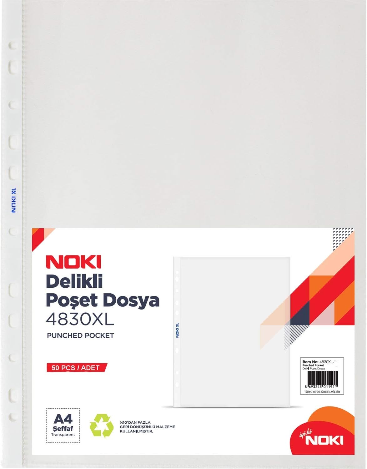 4830XL Poşet Dosya 100/pk
