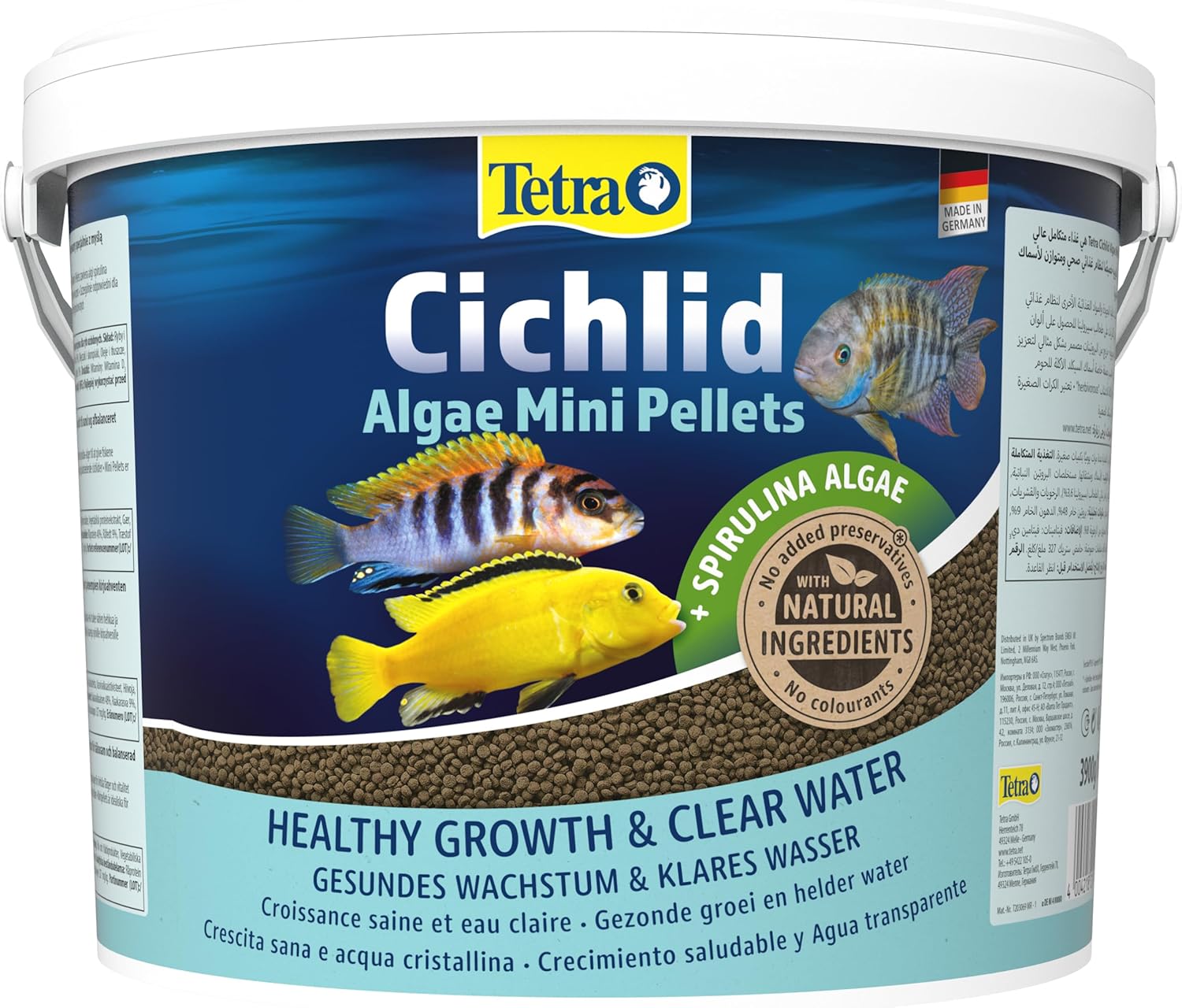 Yem Cichlid Algea Mini 10 Litre