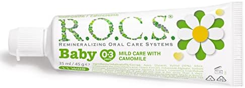 Baby 0-3 Yaş Papatya Özlü Florürsüz Bebek Diş Macunu (1 x 45 g)