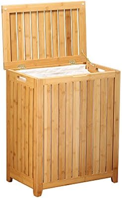 Alternative view of SPA-Style bambu çamaşır torbası