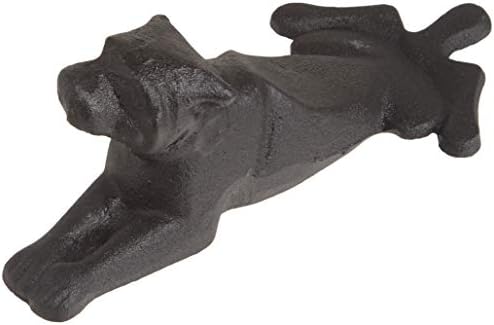 LH129 kapı stoperi, köpek, dökme demir, siyah
