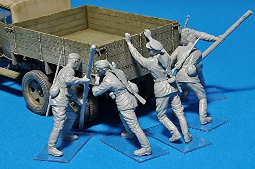 Miniart 35137 – Pushing Soviet Soldiers