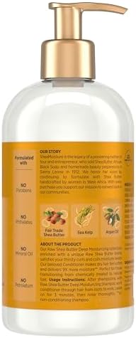 Alternative view of SheaMoisture Kuru, Hasarlı Saç Kremi, Shea Tereyağı Silikonsuz Saç Kremi, Kıvırcık Saçlar için, 13 oz