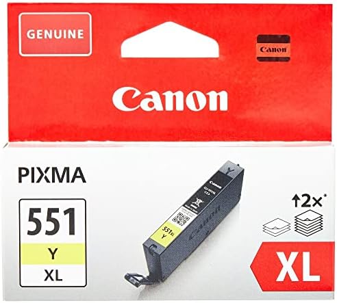 Alternative view of CLI-551XL Y Yüksek Kapasiteli Orijinal Sarı Mürekkep Kartuşu 6446B001