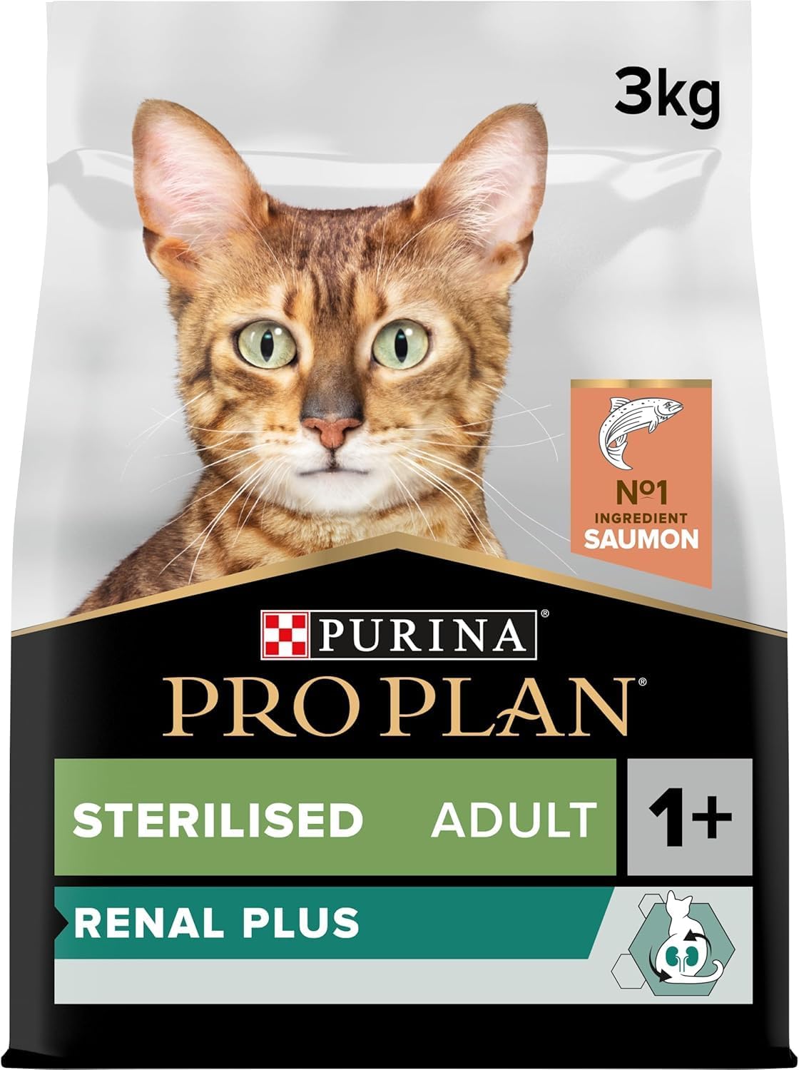Alternative view of Pro Plan Sterilised Somonlu Kuru Kedi Maması 3 kg