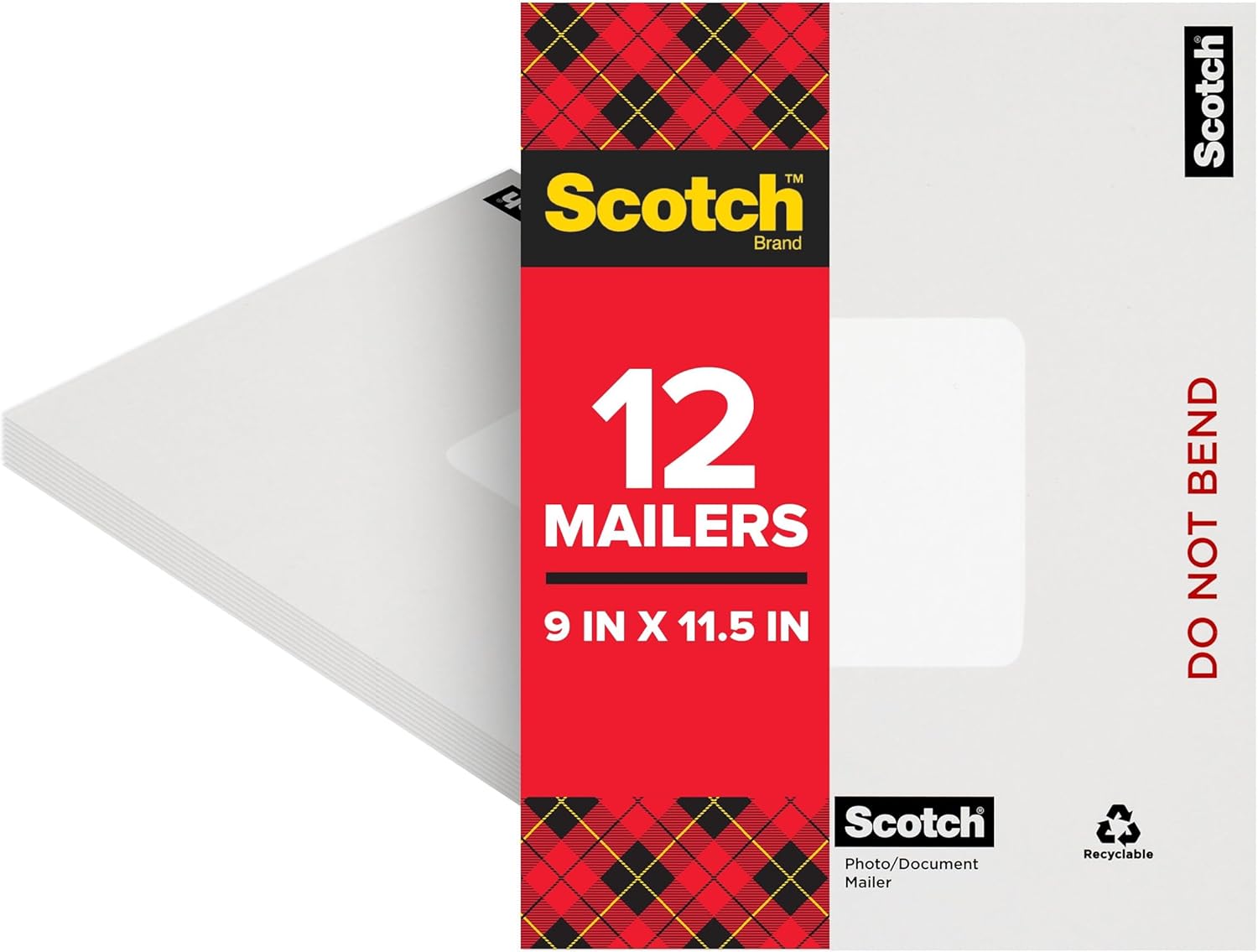 /Document Mailer, 9 x 11,5 inç, 12'li Paket (7917)