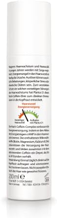 Plantur 21 Nutri Caffeine Elixir - Saçın Büyümesini Artırmak İçin Saç Suyu - 24 Saat İlaç Deposu ile - 1 x 200 ml 1 x 200 ml