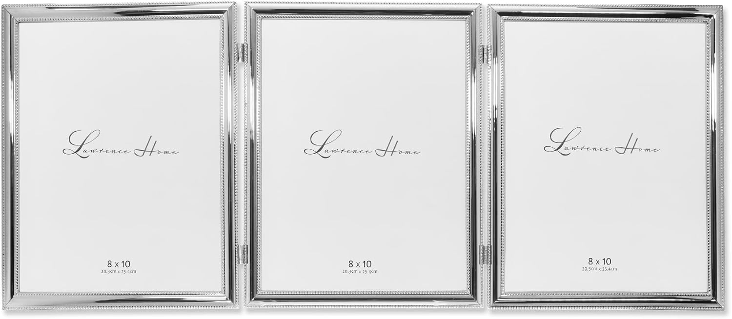 Alternative view of Frames 510780T Üçlü Resim Çerçevesi, Gümüş Kaplama, 20,3 x 25,4 cm