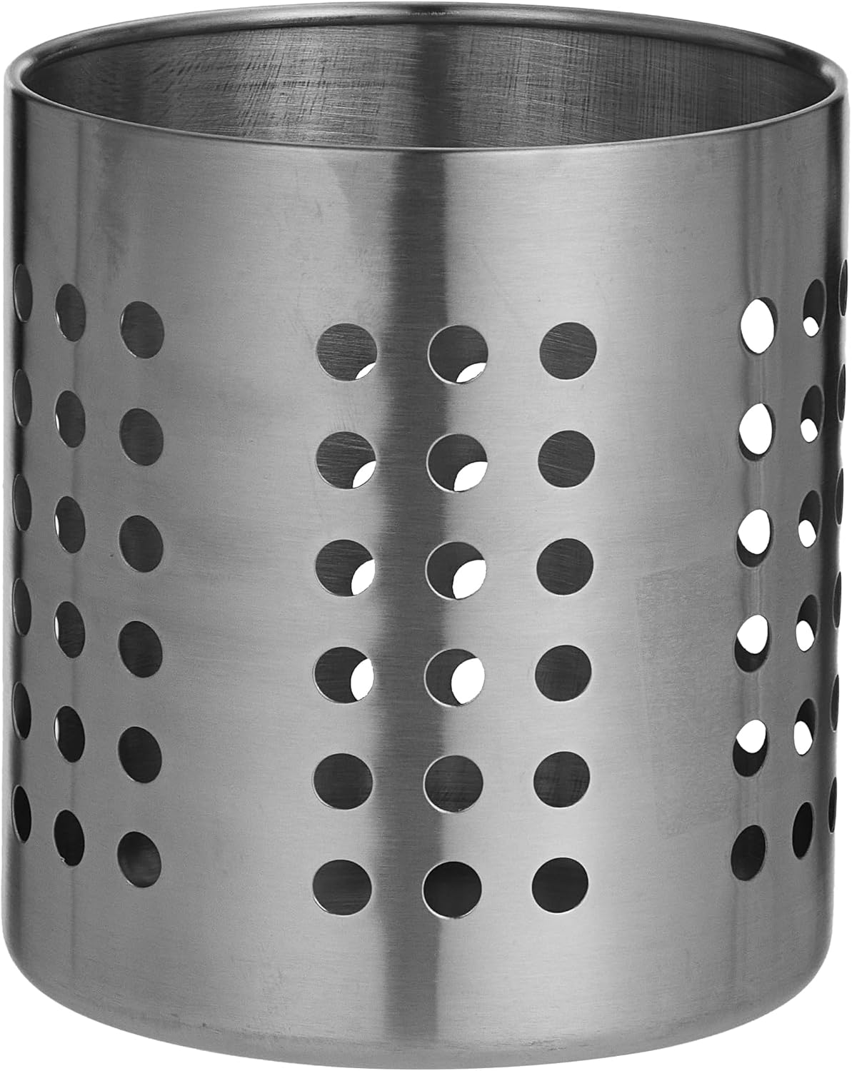 Alternative view of sepeti 'Ordning' Besteckstaender paslanmaz çelik – Kuechenutensilienhalter – 12 cm Çap-13,5 cm Yükseklik, paslanmaz çelik, Gümüş, 14 x 12 x 12 cm