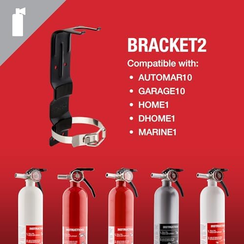 Alternative view of First Alert BRACKET2 Yangın Söndürücüler için 2 LB Montaj Braketi