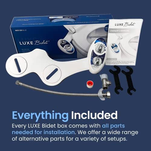 Alternative view of Luxe Bidet Neo 120 Kendini Temizleyen Mekanik Tuvalet Bidesi, Mavi/Beyaz