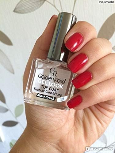 Gel Look Top Coat - Jel Görünümlü Parlatıcı ve Koruyucu Oje