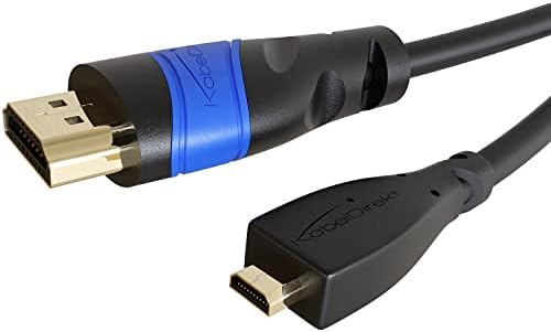 – 2 m – micro-HDMI kablosu (HDMI – Micro-HDMI, iki yönlü – Ultra HD için 4 K @ 60 Hz – Ethernet ile yüksek hız – HDMI 2.0/1.4 ile uyumlu, tabletler/kameralar/Raspberry Pi için, siyah)
