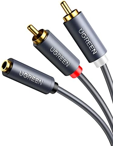 Alternative view of 3.5 mm Girişi Aux to 2 RCA Ses Aktarma Kablosu 25 CM