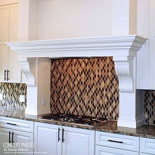 Ekena COR06 X 11 X 16PE 6 Genişlik x 27,9 cm Derinlik X 16 1/4 inç yükseklik Piemonte Corbel – boyalı