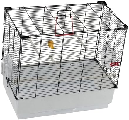 Alternative view of 52003817 Vogelheim REKORD 4, muhabbet kuşları için, komple donanım, Ölçüler: 60 x 32,5 x 57,5 cm, siyah