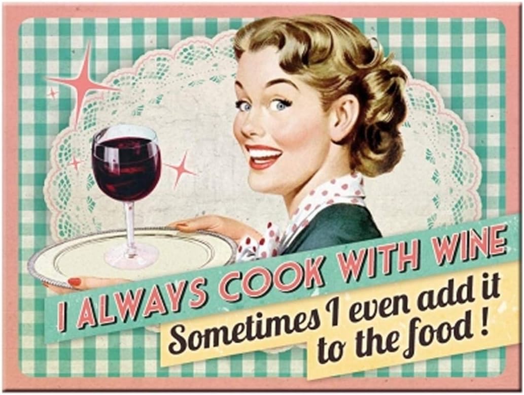 Alternative view of Art With Wine Magnet
