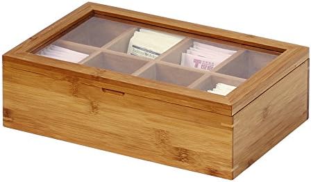 Alternative view of bambu çay-Box, doğal