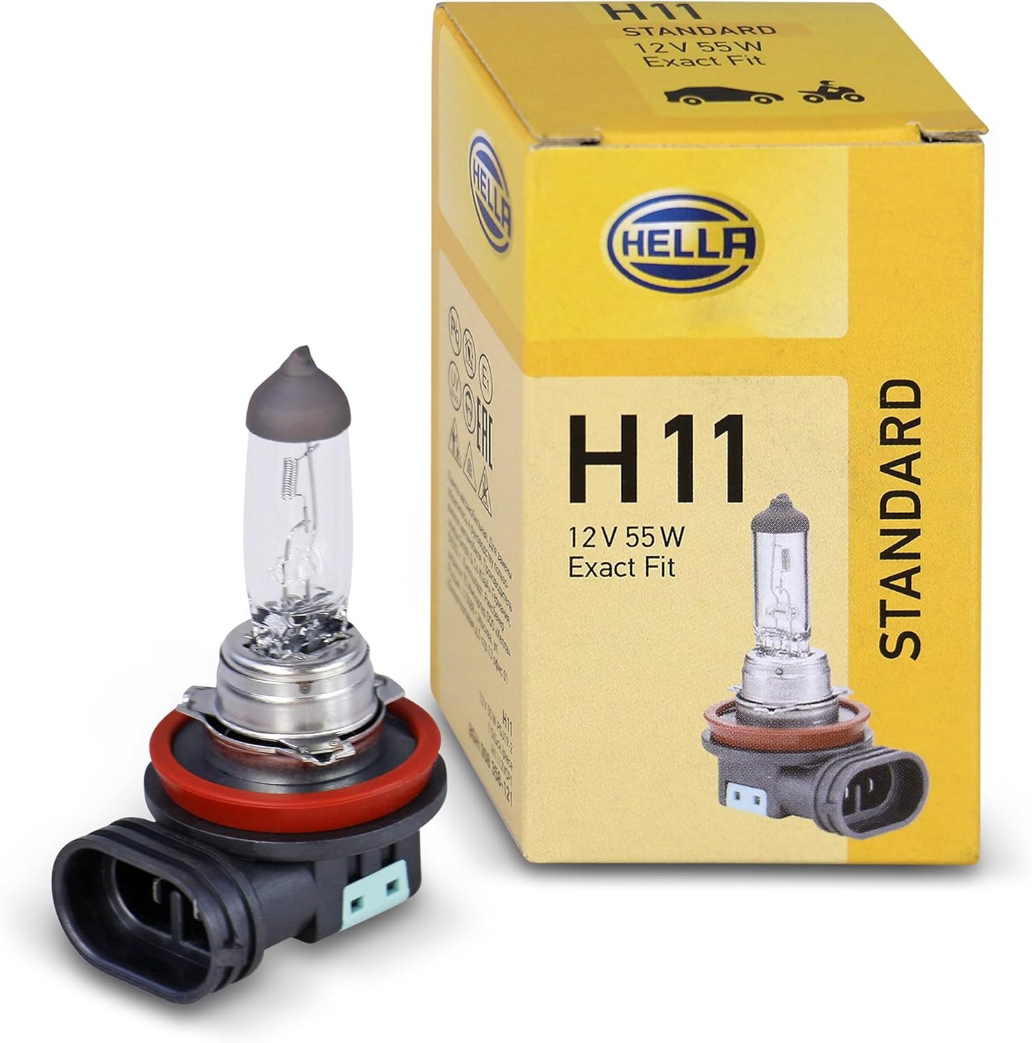 Ampul H11 Pgj19-2 12V Tek Telli Far Ve Sis Bmw Vw 8GH 008 358-121 - 8GH 008 358-121