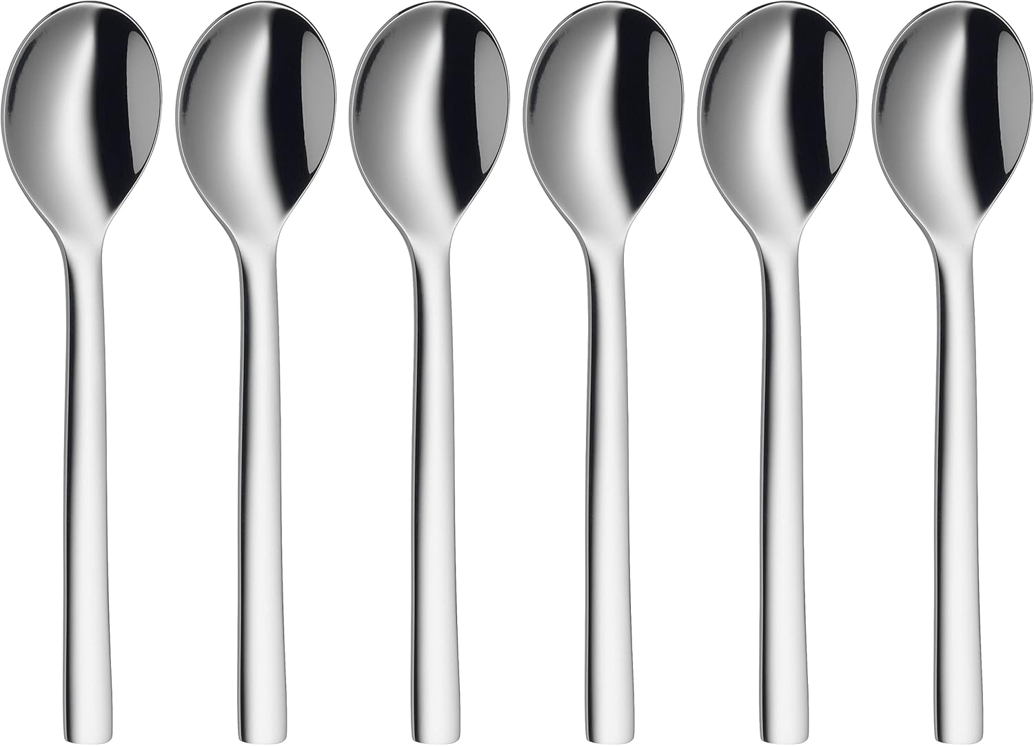 Alternative view of Nuova Çelik 6'lı Gümüş Espresso Kaşığı