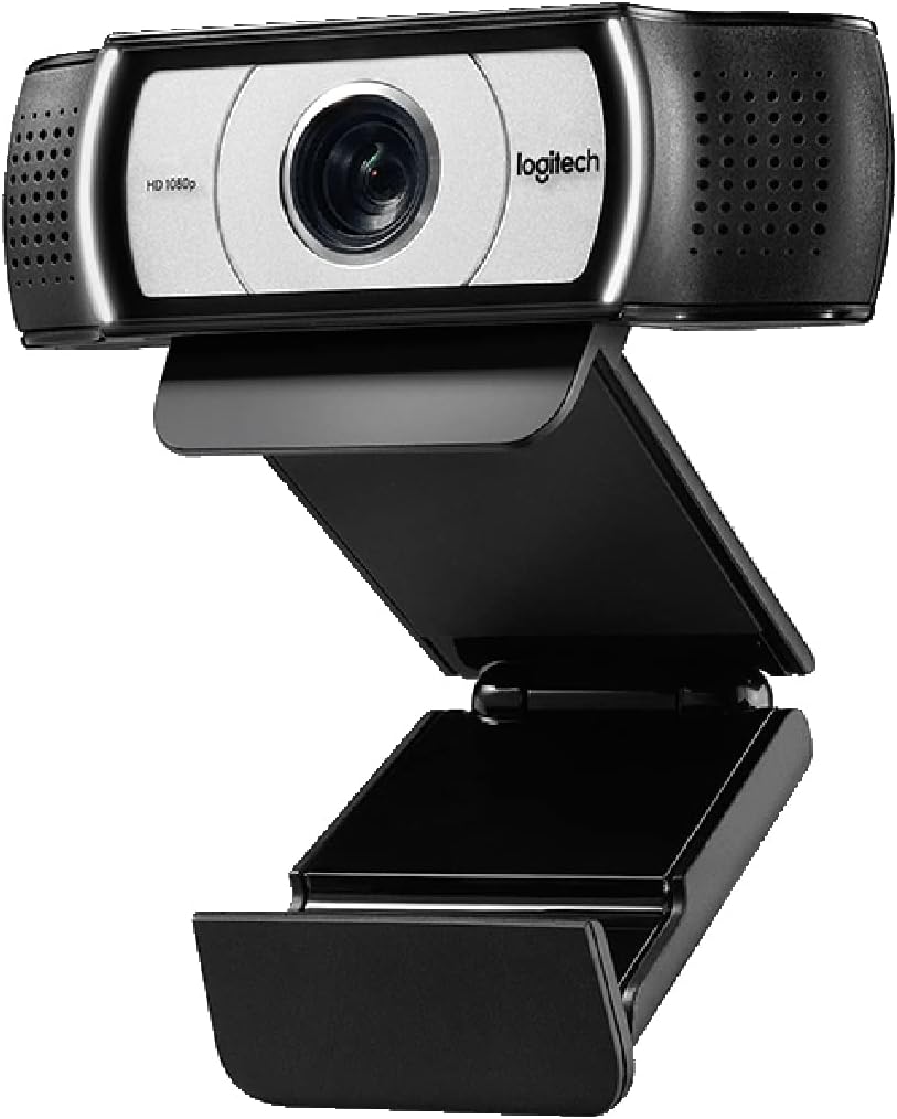 C930 HD Webcam (1080p ve USB Bağlantısı) Siyah/Gümüş Rengi
