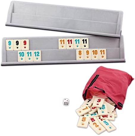 Staroyun STAROYUN1010129 13 x 54 x 11 cm plastik Rummy seti