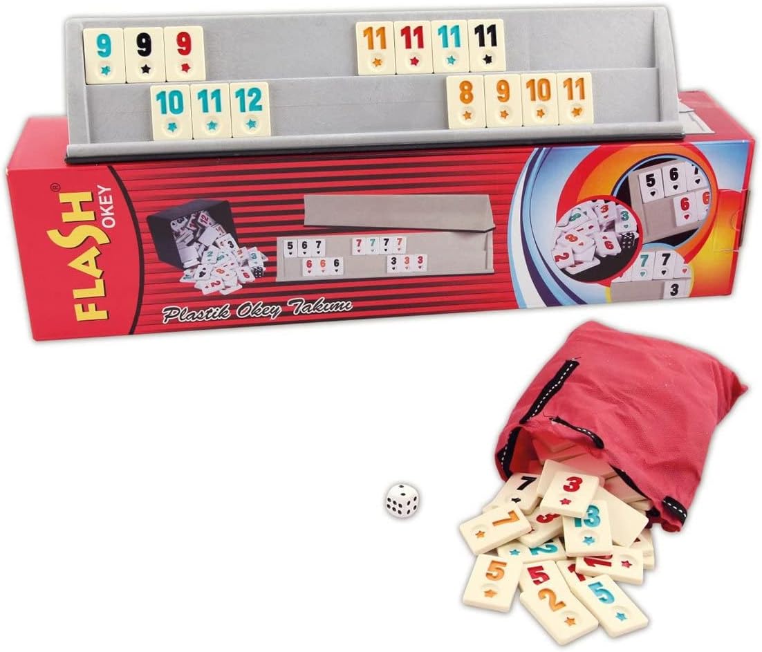 Alternative view of Staroyun STAROYUN1010129 13 x 54 x 11 cm plastik Rummy seti
