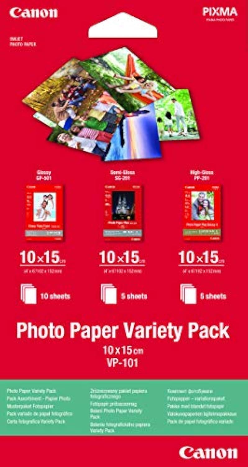 0775B079 VP-101 Musterpaket A 4, fotoğraf kağıdı, 10 x 15 cm, 4 x 5 yaprak