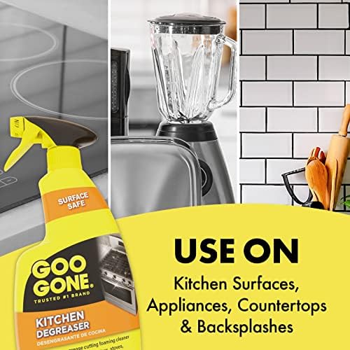 Goo Gone Kitchen Yağ Çözme - Mutfak Gres, Kir ve Fırında Pişmiş Yiyecekleri Giderir - 14 Fl. Oz. - 2047