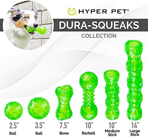 Alternative view of Hyper Pet Dura-Squeaks Stick Large – Dayanıklı & Sesli Köpek Oyuncağı – Suda Yüzen & Zıplayan Getir-Oyna Çubuğu