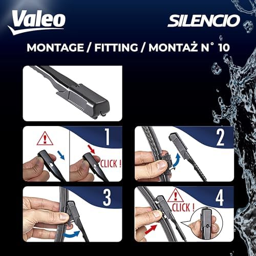 Alternative view of Valeo Silencio Flat Blade Set Silecek Seti Bmw X3 F25 (2014-2017), X4 (2014-2018), S40 II (2004-2010) (650+500 MM) 574687
