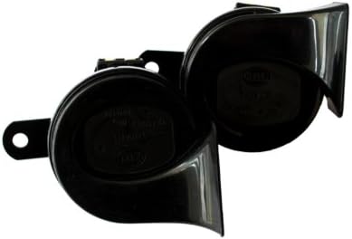 Alternative view of Korna Te26 Set - 12V - 110Db(A) - 400Hz-500Hz - Yüksek Ses/Düşük Ses - Elektrikli - Ece Onaylı - Gövde Rengi: Siyah - Miktar: 2 Fanfare