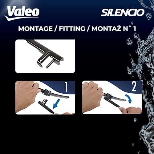 Alternative view of Valeo Silencio Flat Blade Set Silecek Seti Bmw 1 Serisi E87 (2009-2011) (500+500 MM) 574342