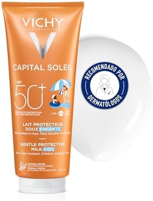 Capital Soleil Gentle Protective Çocuklar İçin Yüksek Korumalı Yüz ve Vücut Sütü SPF 50 (300 ML)