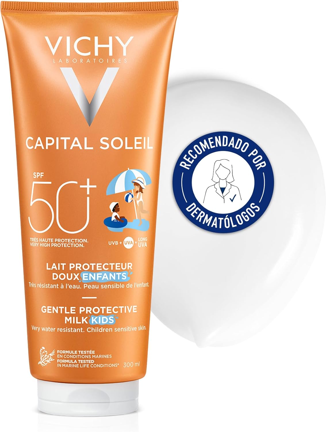 Alternative view of Capital Soleil Gentle Protective Çocuklar İçin Yüksek Korumalı Yüz ve Vücut Sütü SPF 50 (300 ML)