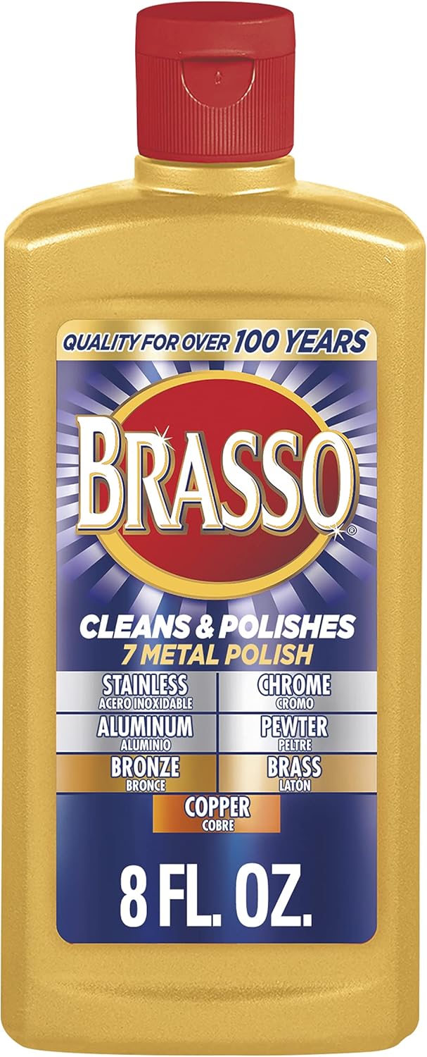 Brasso Reckitt Benckiser 2660089334 metal oje şişesi, 0,23 l