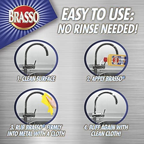 Alternative view of Brasso Reckitt Benckiser 2660089334 metal oje şişesi, 0,23 l