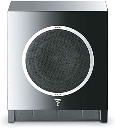 Focal Sub Air Subwoofer (-Gloss-Optik, kablosuz bağlantı, duvara monte edilebilir) siyah