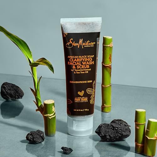 Alternative view of SHEA MOISTURE Afrika Siyah Sabunu Yüz Yıkama ve Peeling 113GR 4 oz