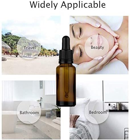 Alternative view of 20 ml boş amber cam şişe siyah damlalık pipetli aromaterapi, sanat, el sanatları, ilk yardım, göz damlası, kulak damlası vb. için