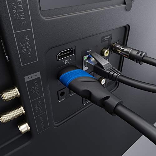 – 4K ve 8K HDMI Kablosu – 3,1m – 0,15-22,5m arasında mevcut – Her HDMI bağlantısı için (4K@120Hz & 8K@60Hz, Yüksek Hızlı Ethernet, TV, Blu-ray, PS5, Xbox, Switch – siyah)