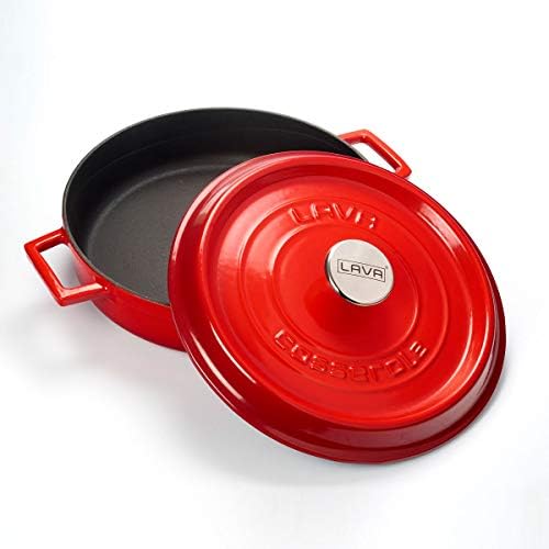 Casserole Çok Fonksiyonlu, 3.40 Litre LVYST28K2R, Kırmızı/Siyah
