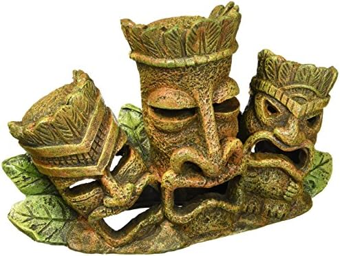 Alternative view of Pen Plax RRT4 akvaryum dekorasyonu Tiki Tribe