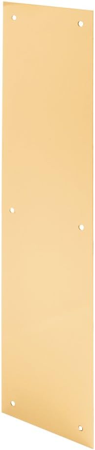 Alternative view of ürünler J 4580 kapı Push tabak, 10,2 x 40,6 cm, pirinç cilalı