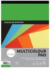 Rowney Simply 75LB çok renkli Pad A3