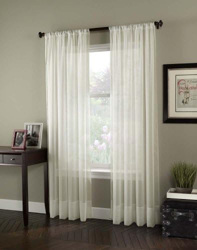 SOHO Voile Perde Paneli, 150x274 cm,%100 Polyester, Gri
