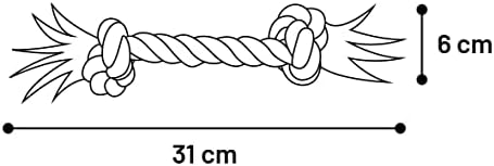 Alternative view of 2 Düğümlü Renkli İp M 30 cm